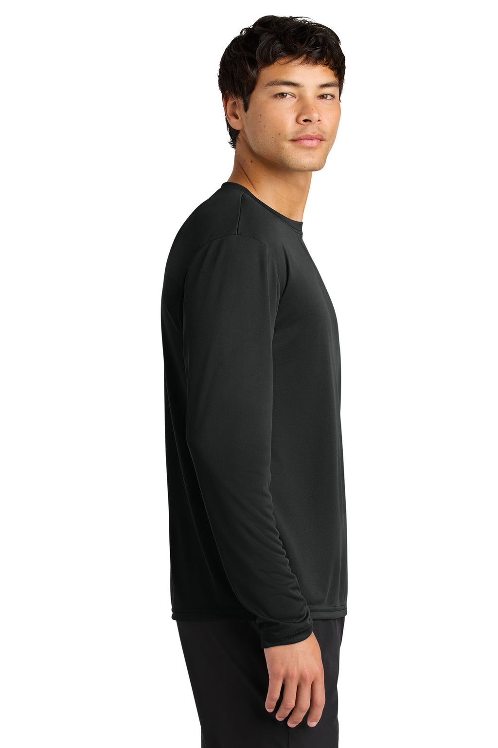 A4 Cooling Performance Long Sleeve Tee A4N3165 - Black - side