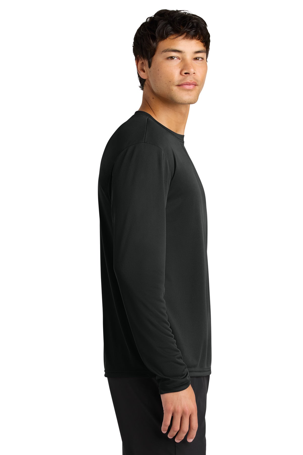 A4 Cooling Performance Long Sleeve Tee A4N3165 - Black - side