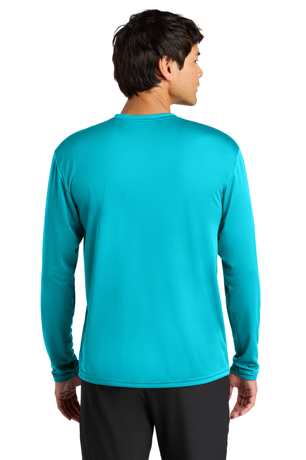 A4 Cooling Performance Long Sleeve Tee A4N3165 - Electric Blue - back