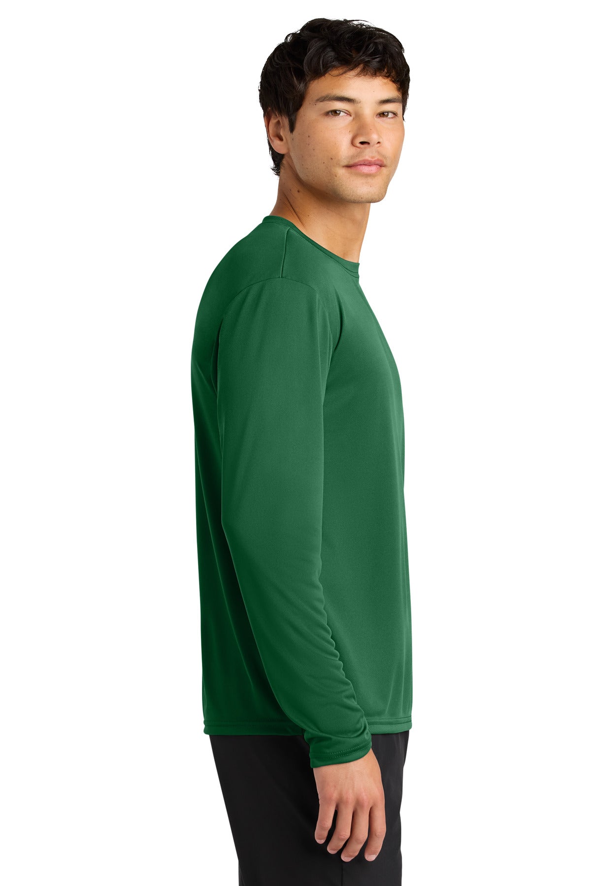 A4 Cooling Performance Long Sleeve Tee A4N3165 - Forest - side