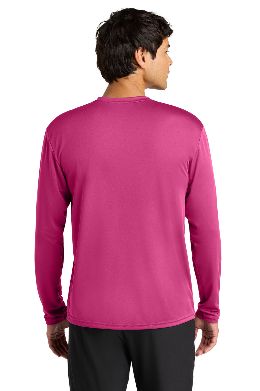 A4 Cooling Performance Long Sleeve Tee A4N3165 - Fuchsia - back