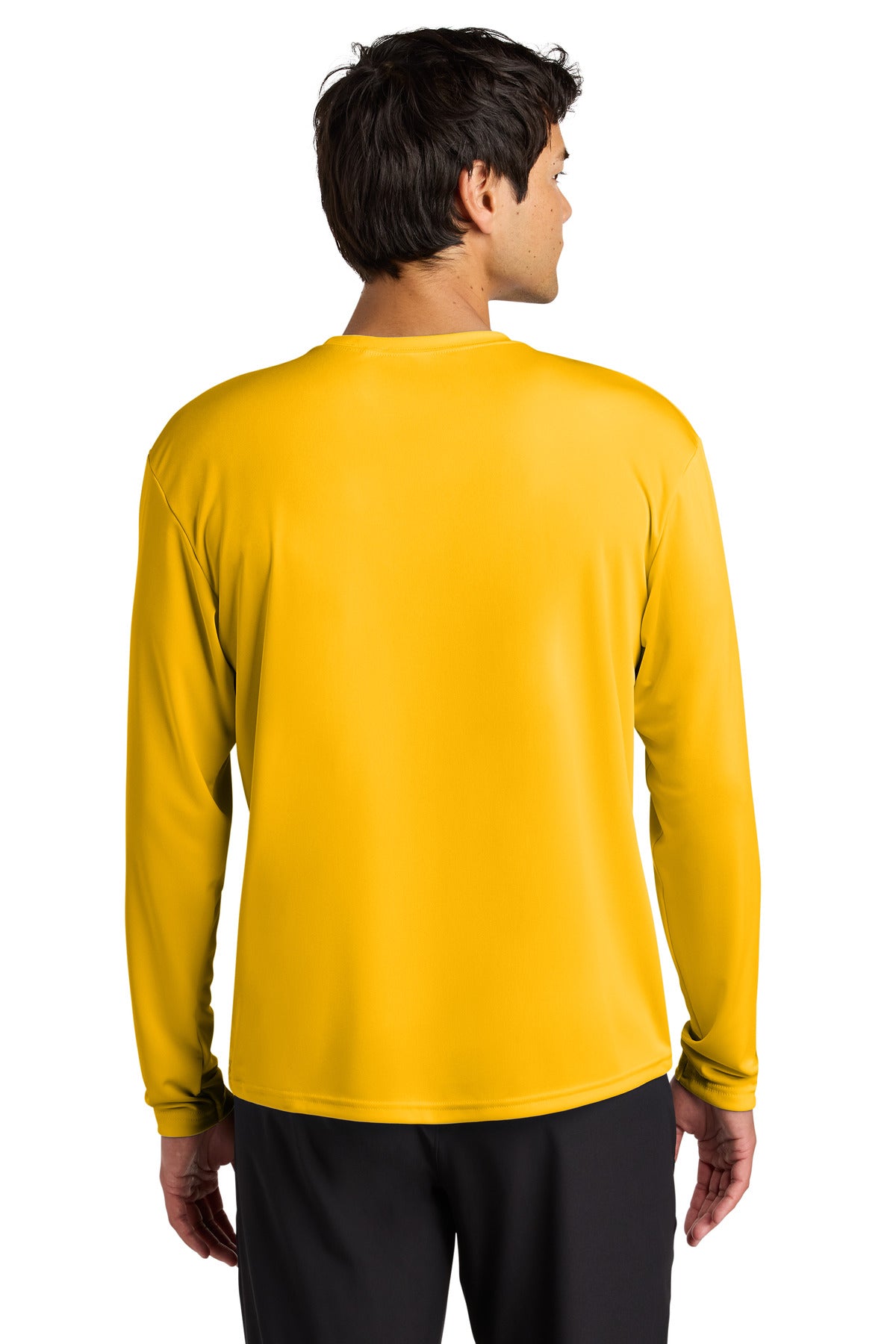 A4 Cooling Performance Long Sleeve Tee A4N3165 - Gold - back