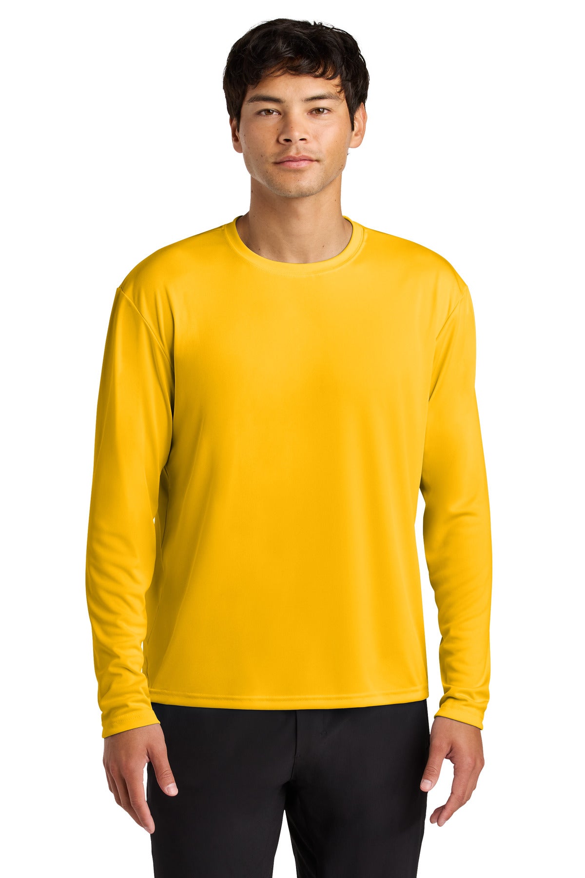 A4 Cooling Performance Long Sleeve Tee A4N3165 - Gold - front