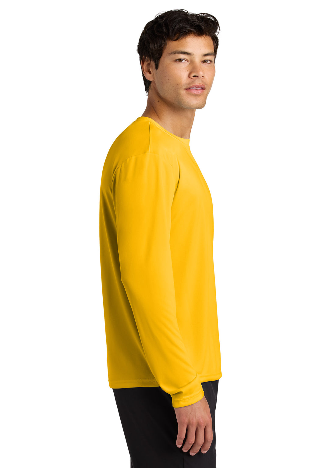 A4 Cooling Performance Long Sleeve Tee A4N3165 - Gold - side