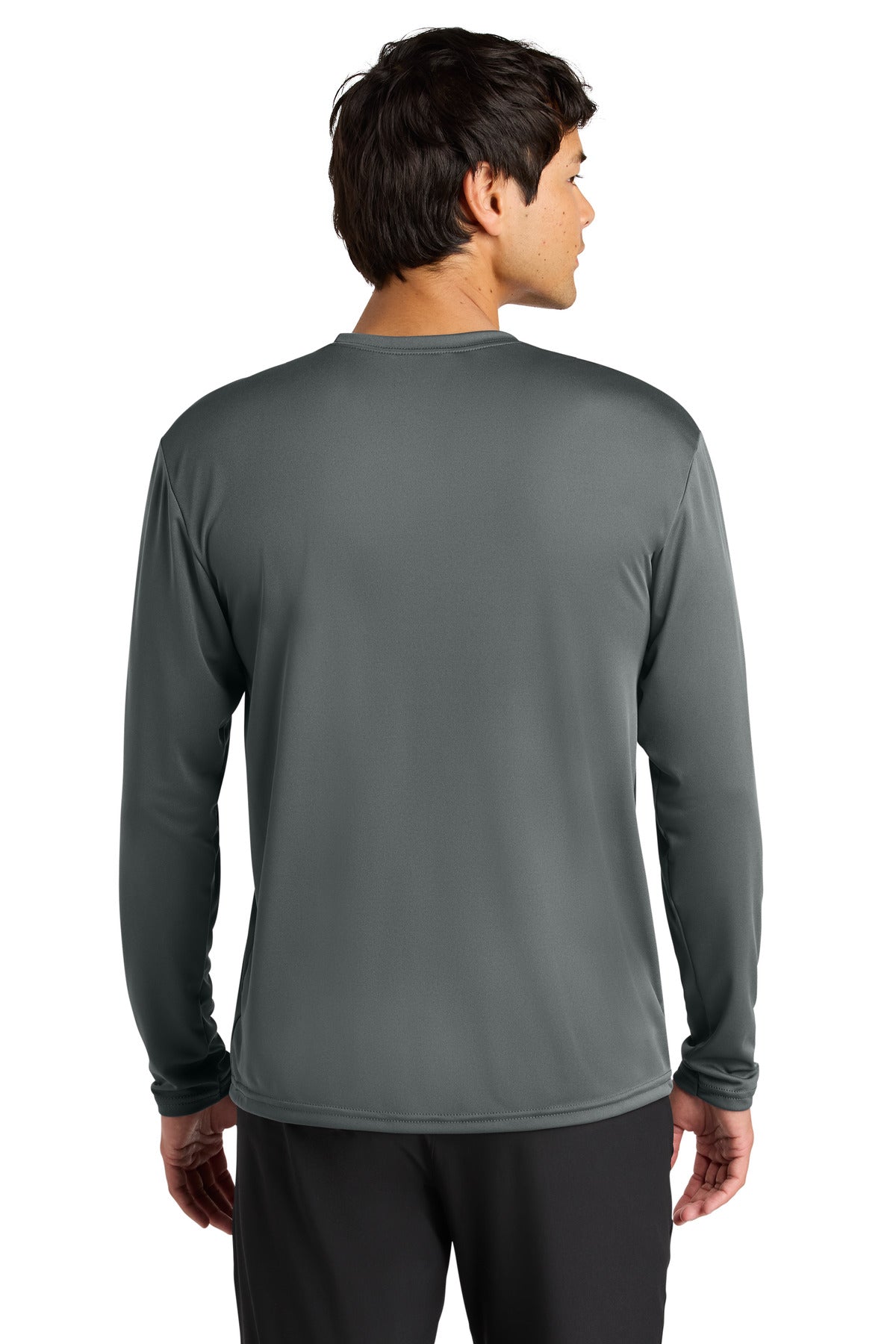 A4 Cooling Performance Long Sleeve Tee A4N3165 - Graphite - back