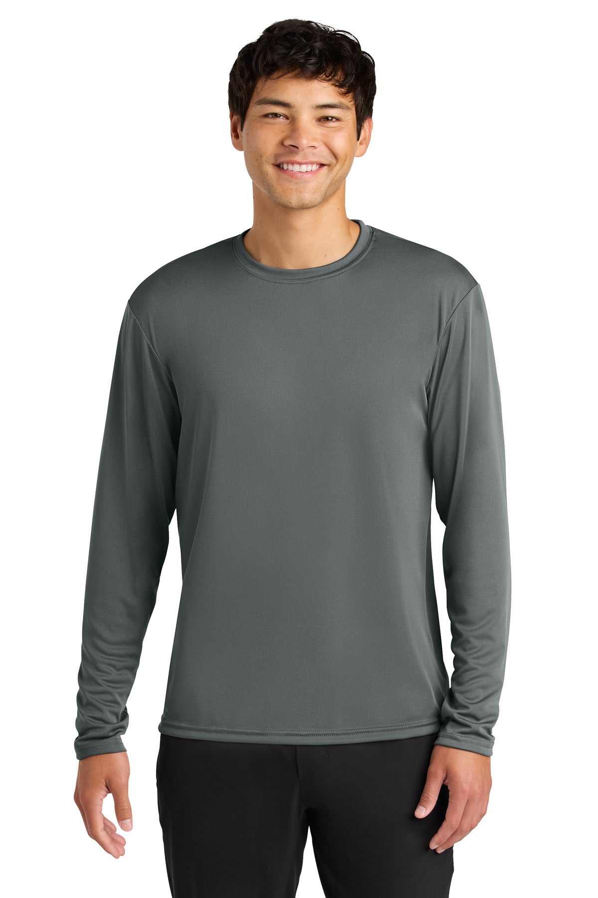 A4 Cooling Performance Long Sleeve Tee A4N3165 - Graphite - front