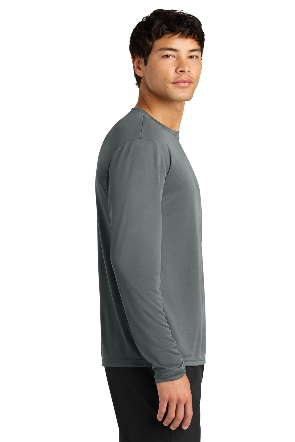 A4 Cooling Performance Long Sleeve Tee A4N3165 - Graphite - side