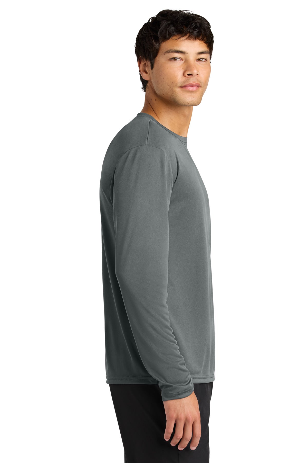 A4 Cooling Performance Long Sleeve Tee A4N3165 - Graphite - side