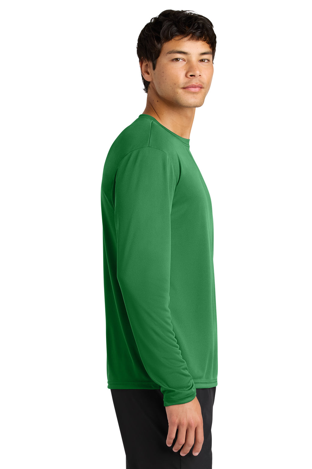 A4 Cooling Performance Long Sleeve Tee A4N3165 - Kelly - side