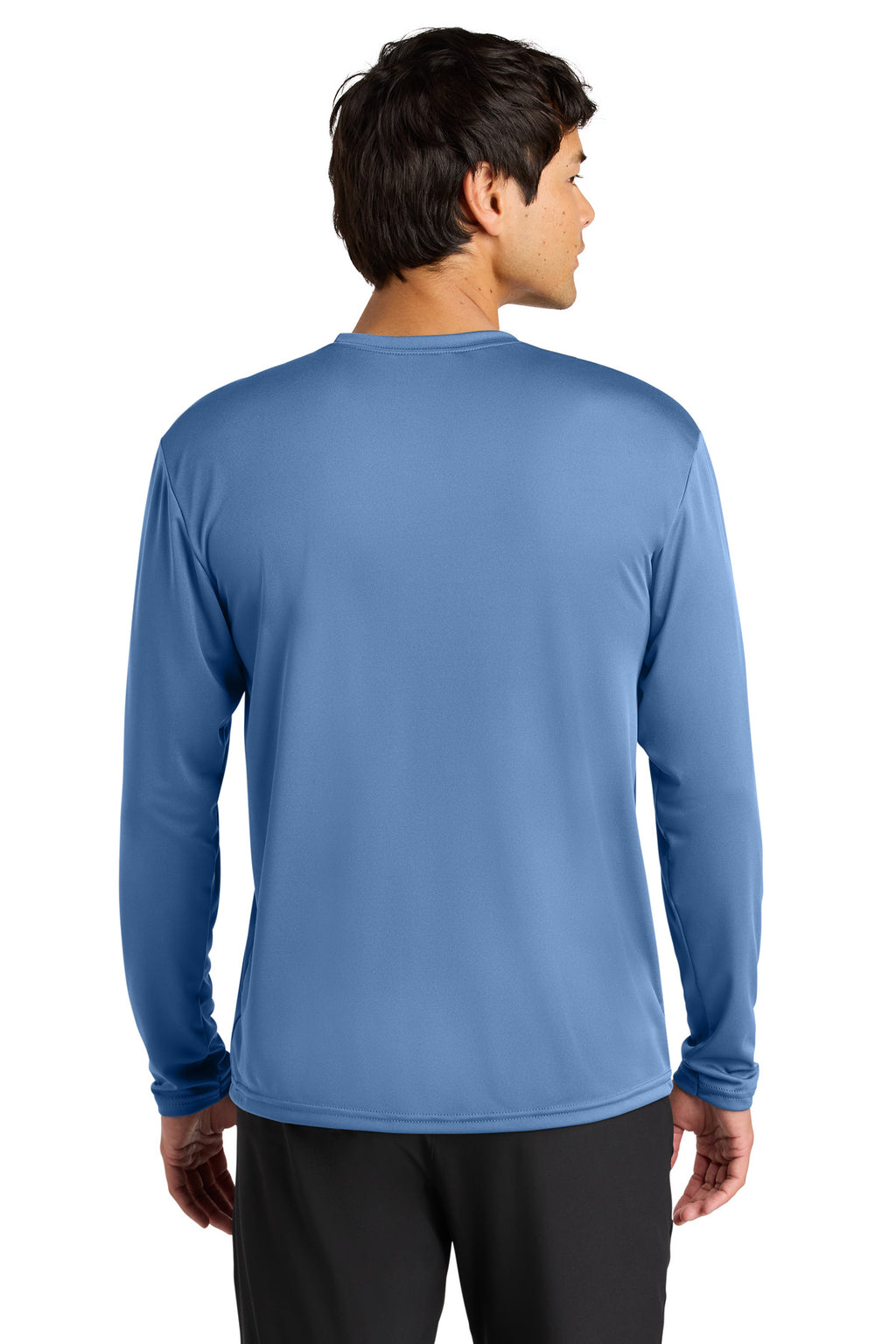 A4 Cooling Performance Long Sleeve Tee A4N3165 - Light Blue - back