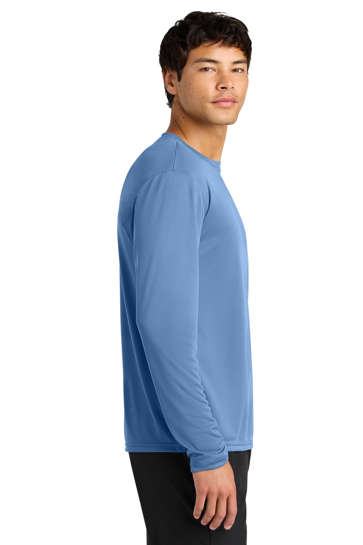 A4 Cooling Performance Long Sleeve Tee A4N3165 - Light Blue - side