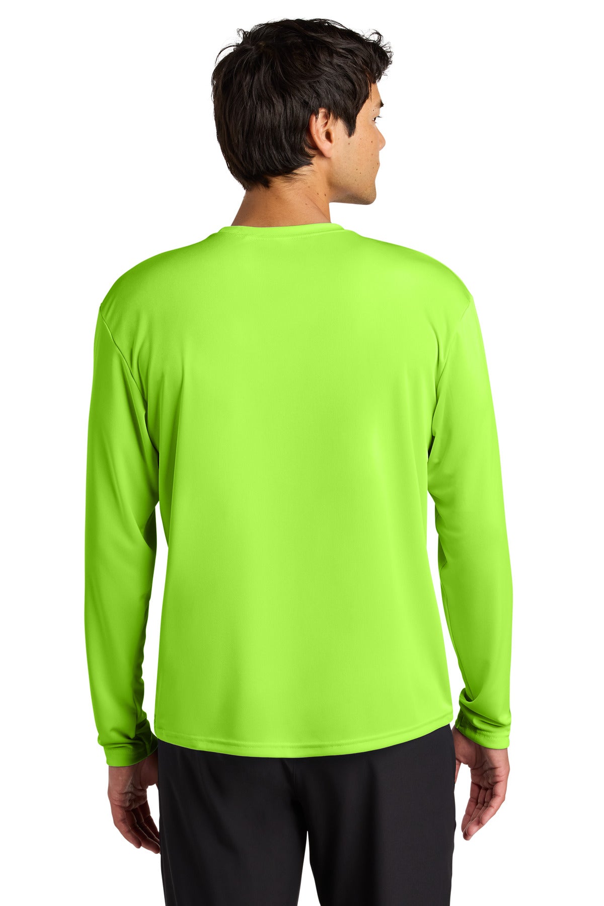 A4 Cooling Performance Long Sleeve Tee A4N3165 - Lime - back