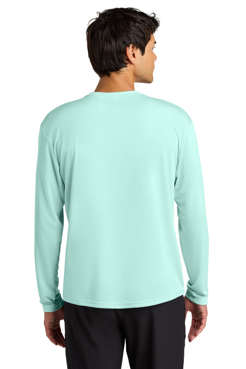 A4 Cooling Performance Long Sleeve Tee A4N3165 - Pastel Mint - back