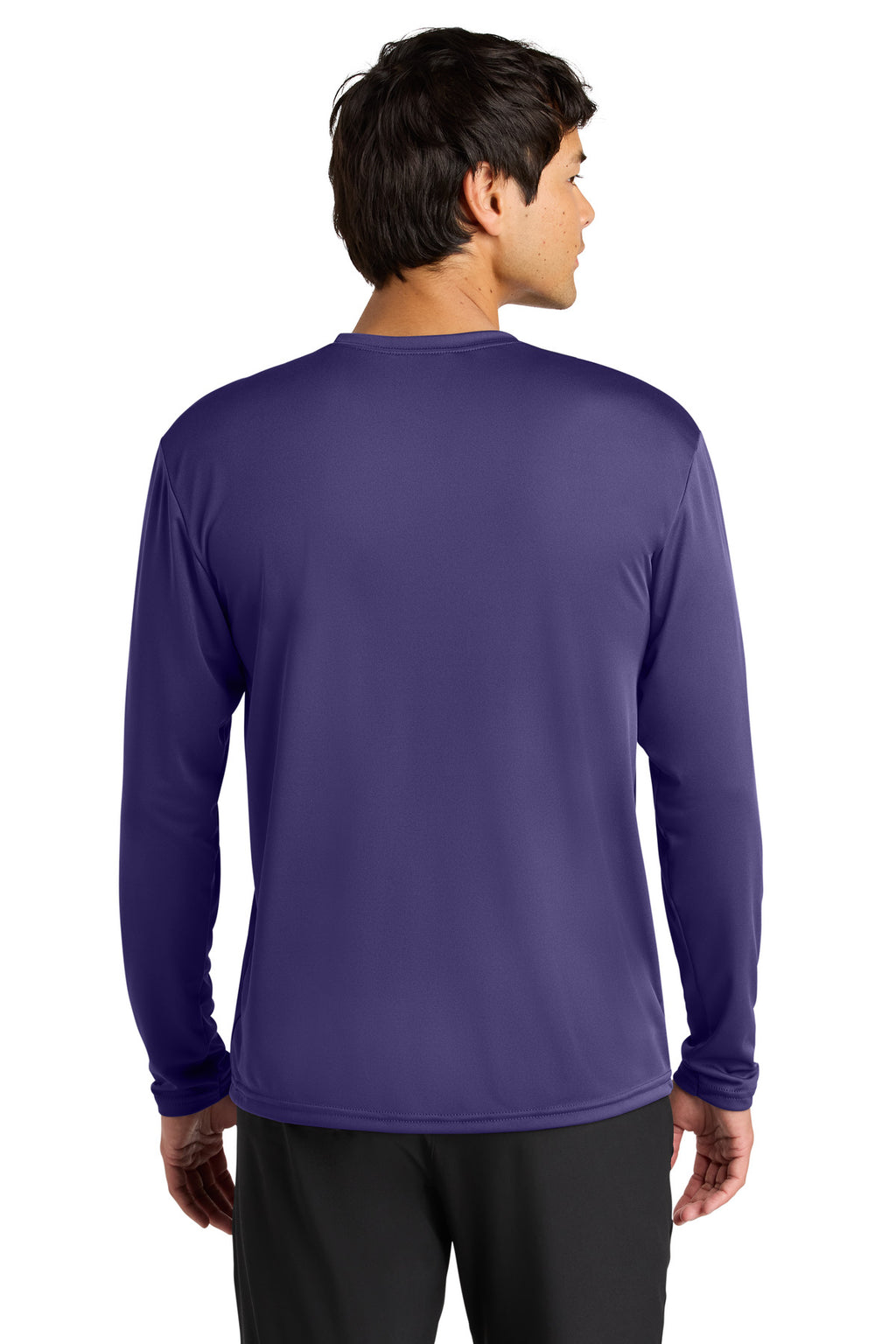A4 Cooling Performance Long Sleeve Tee A4N3165 - Purple - back