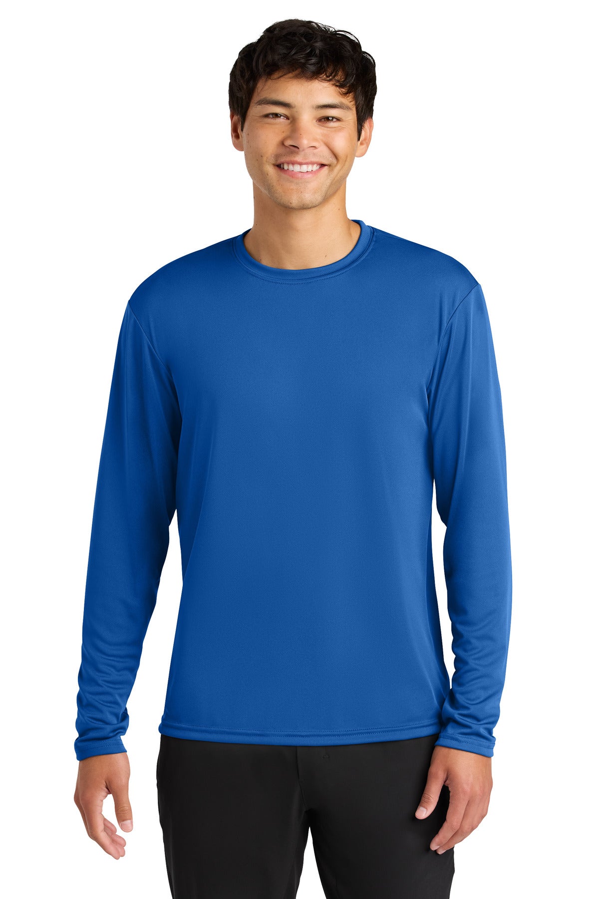 A4 Cooling Performance Long Sleeve Tee A4N3165 - Royal - front