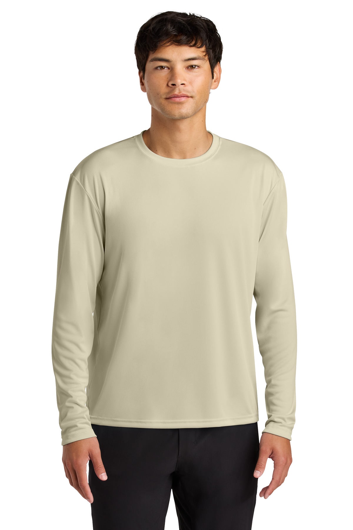 A4 Cooling Performance Long Sleeve Tee A4N3165 - Sand - front