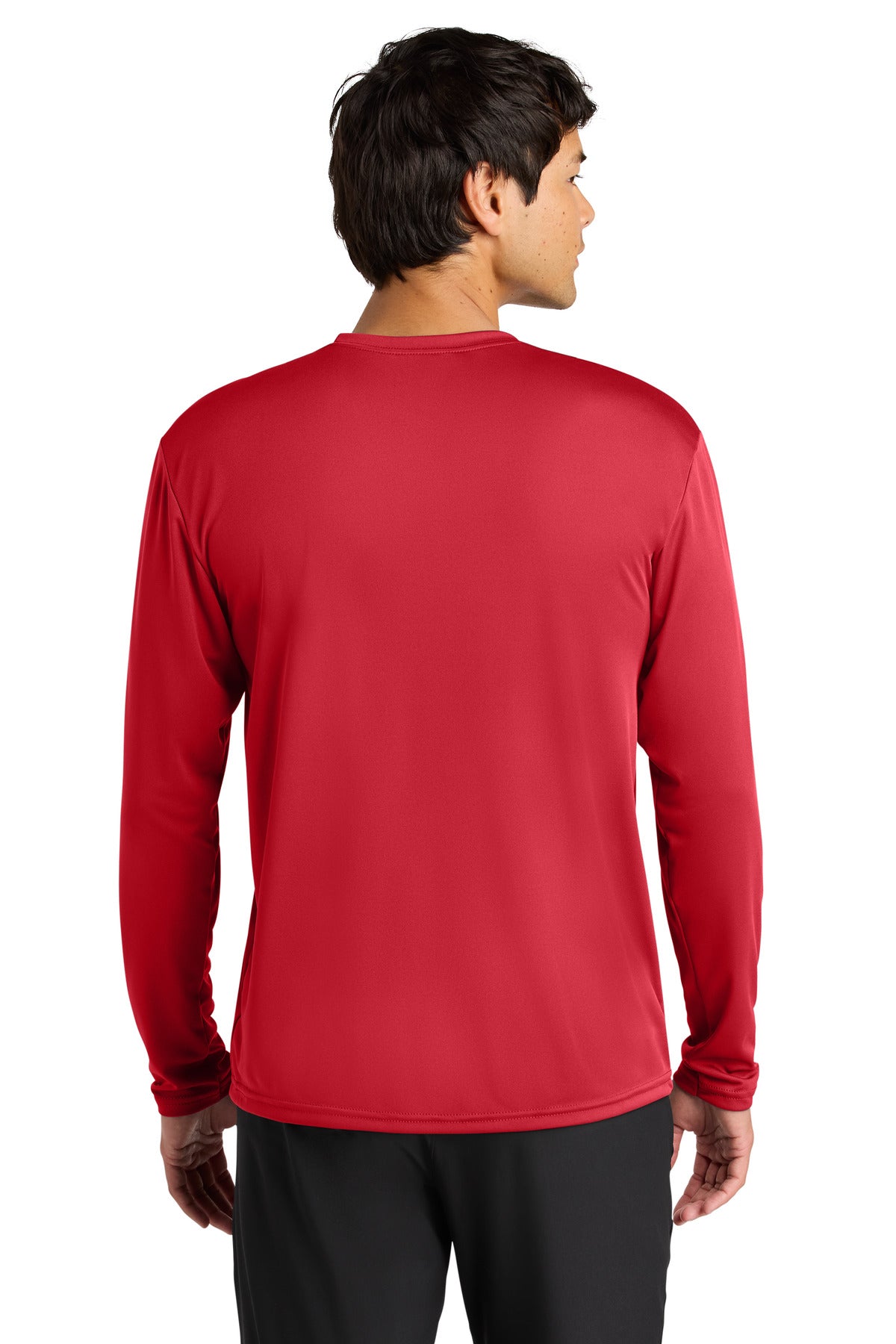 A4 Cooling Performance Long Sleeve Tee A4N3165 - Scarlet - back