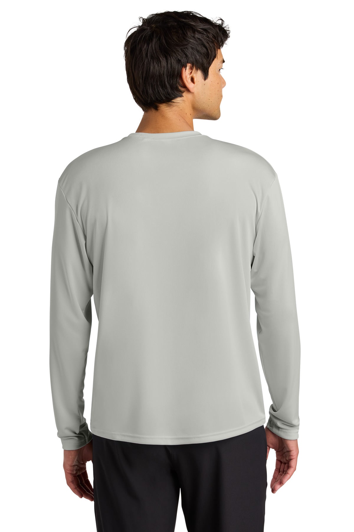 A4 Cooling Performance Long Sleeve Tee A4N3165 - Silver - back