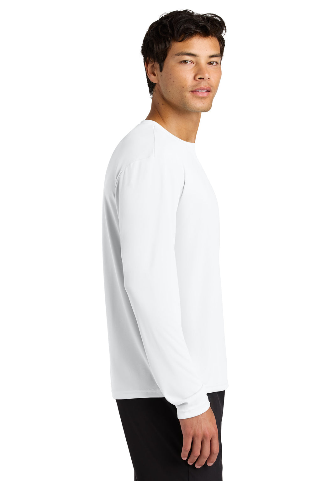 A4 Cooling Performance Long Sleeve Tee A4N3165 - White - side
