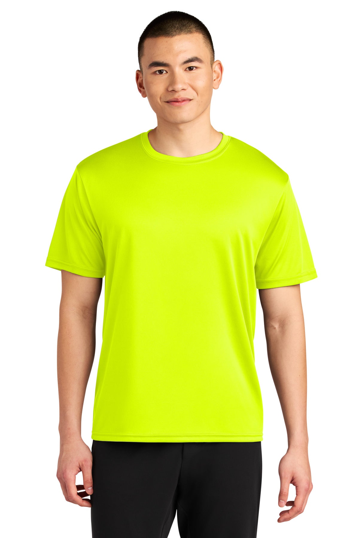 A4 Sprint Performance Tee A4N3402 - Safety Yellow - front
