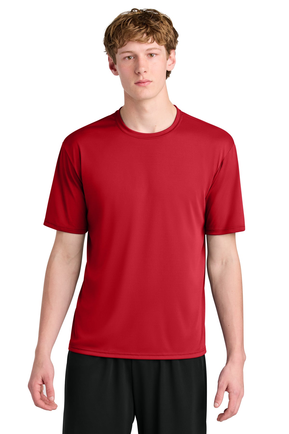 A4 AirFlex Short Sleeve Tee A4N3531 - Scarlet - front