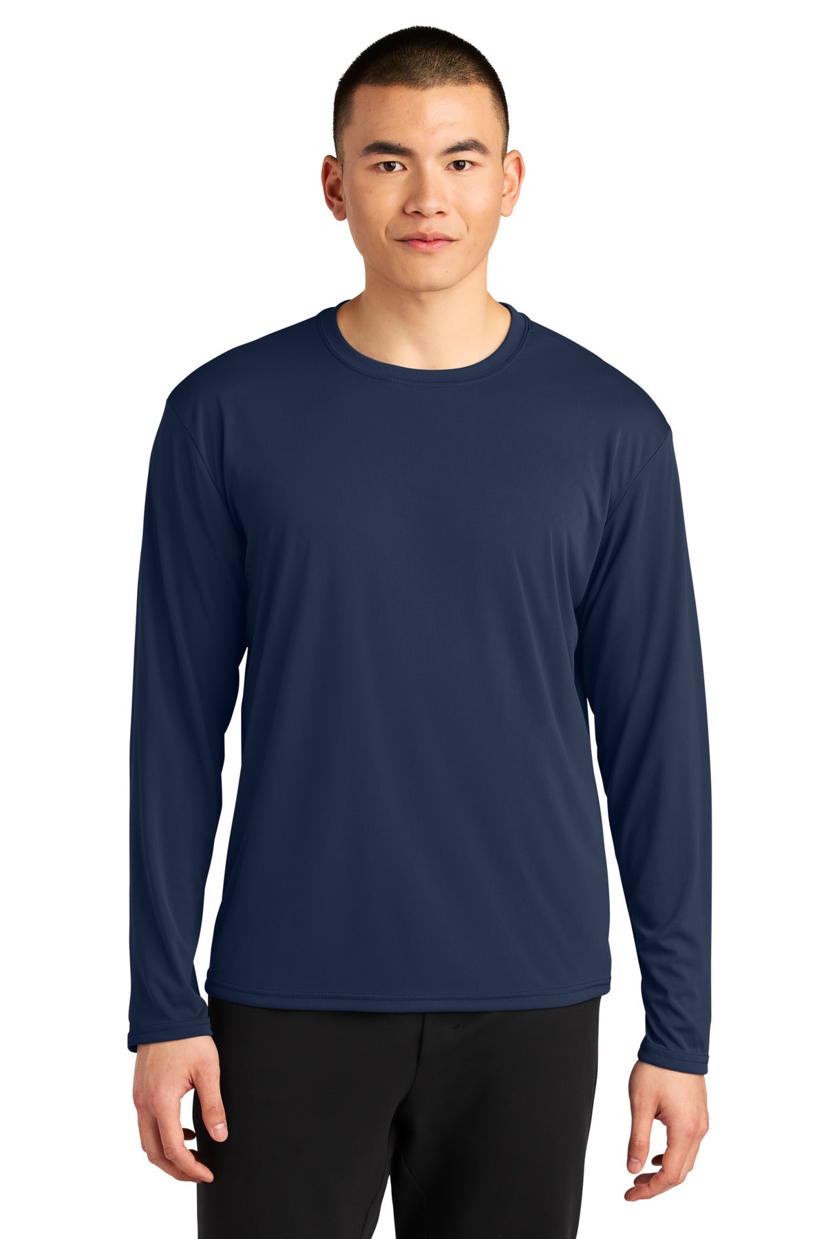 A4 AirFlex Long Sleeve Tee A4N3532 - Navy - front