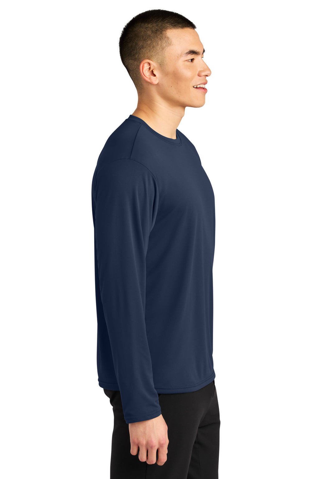 A4 AirFlex Long Sleeve Tee A4N3532 - Navy - side