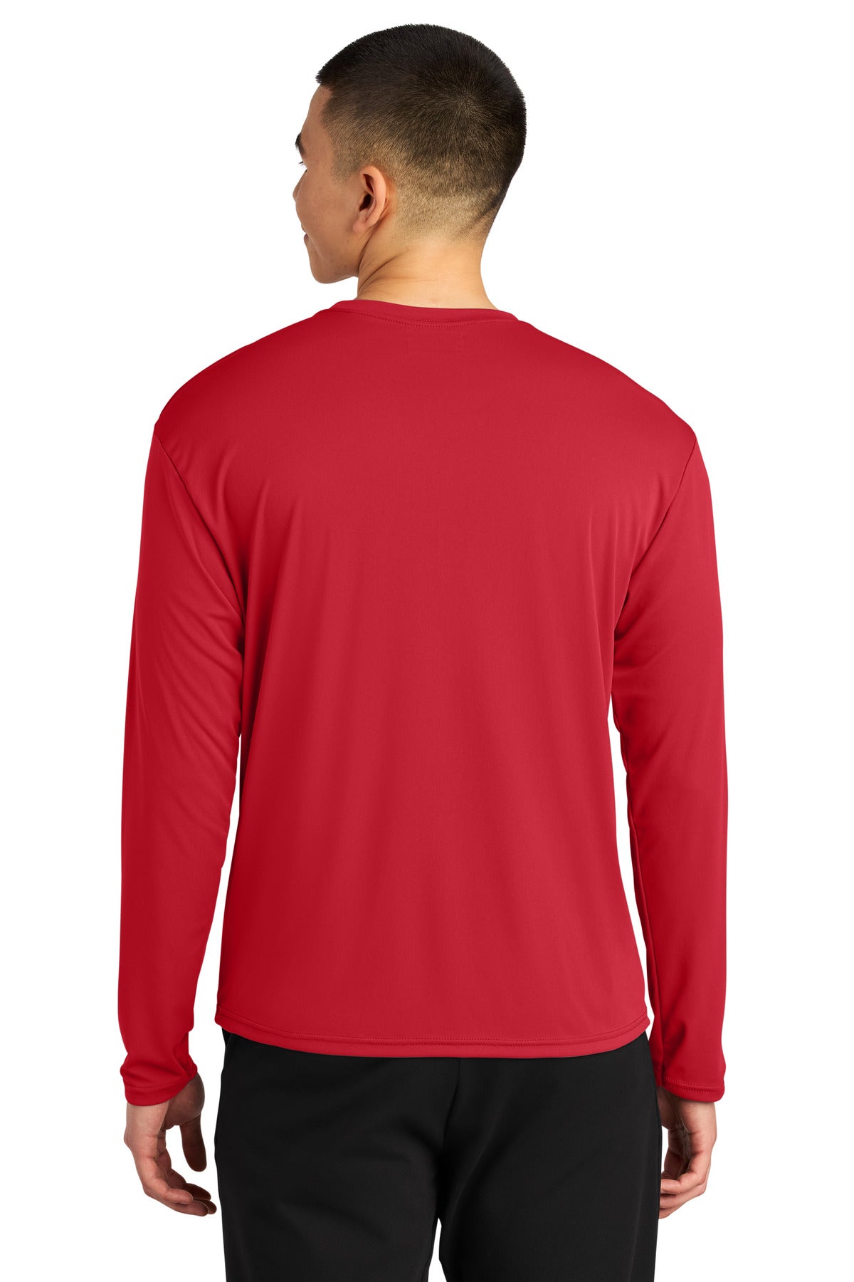 A4 AirFlex Long Sleeve Tee A4N3532 - Scarlet - back