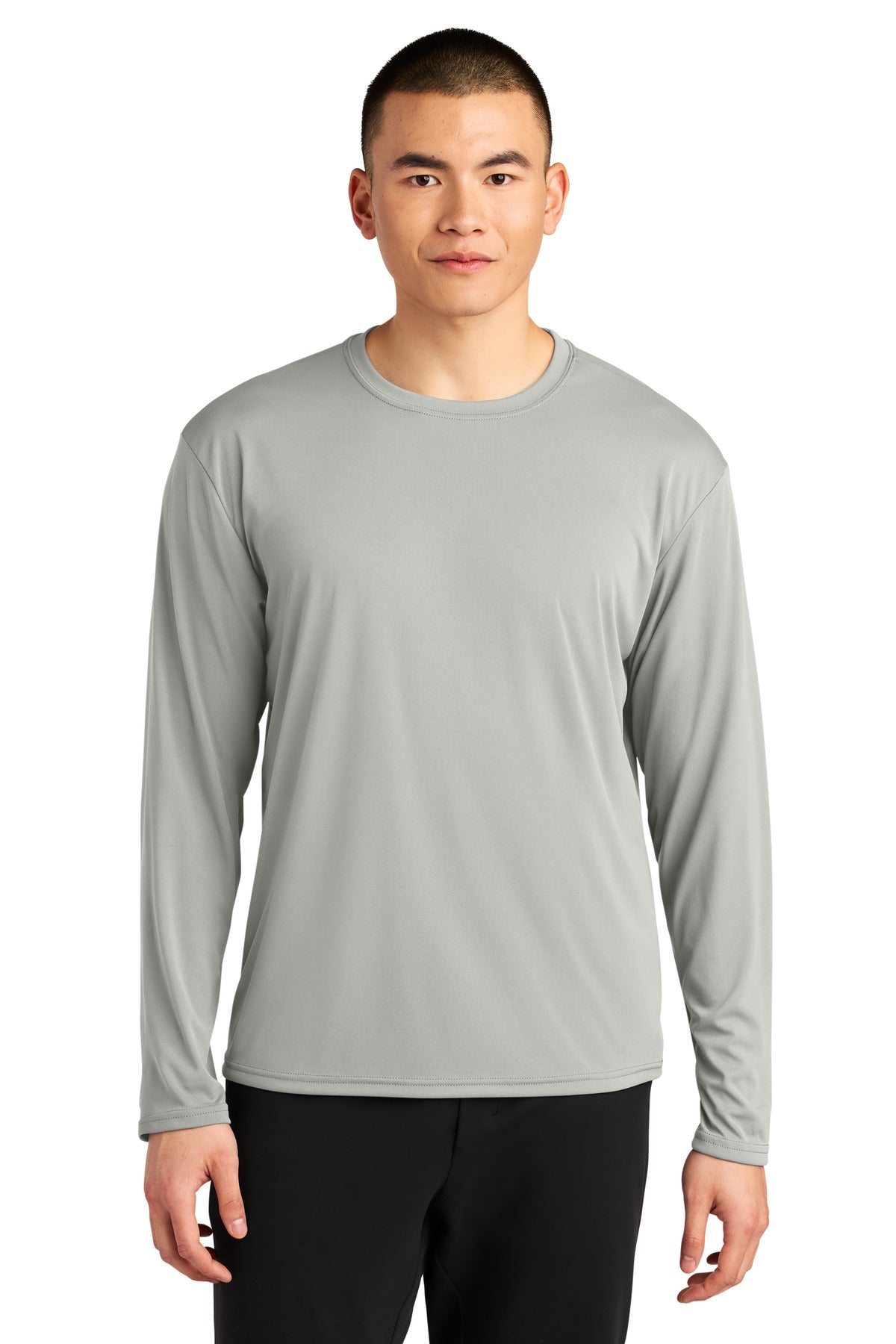 A4 AirFlex Long Sleeve Tee A4N3532 - Silver - front