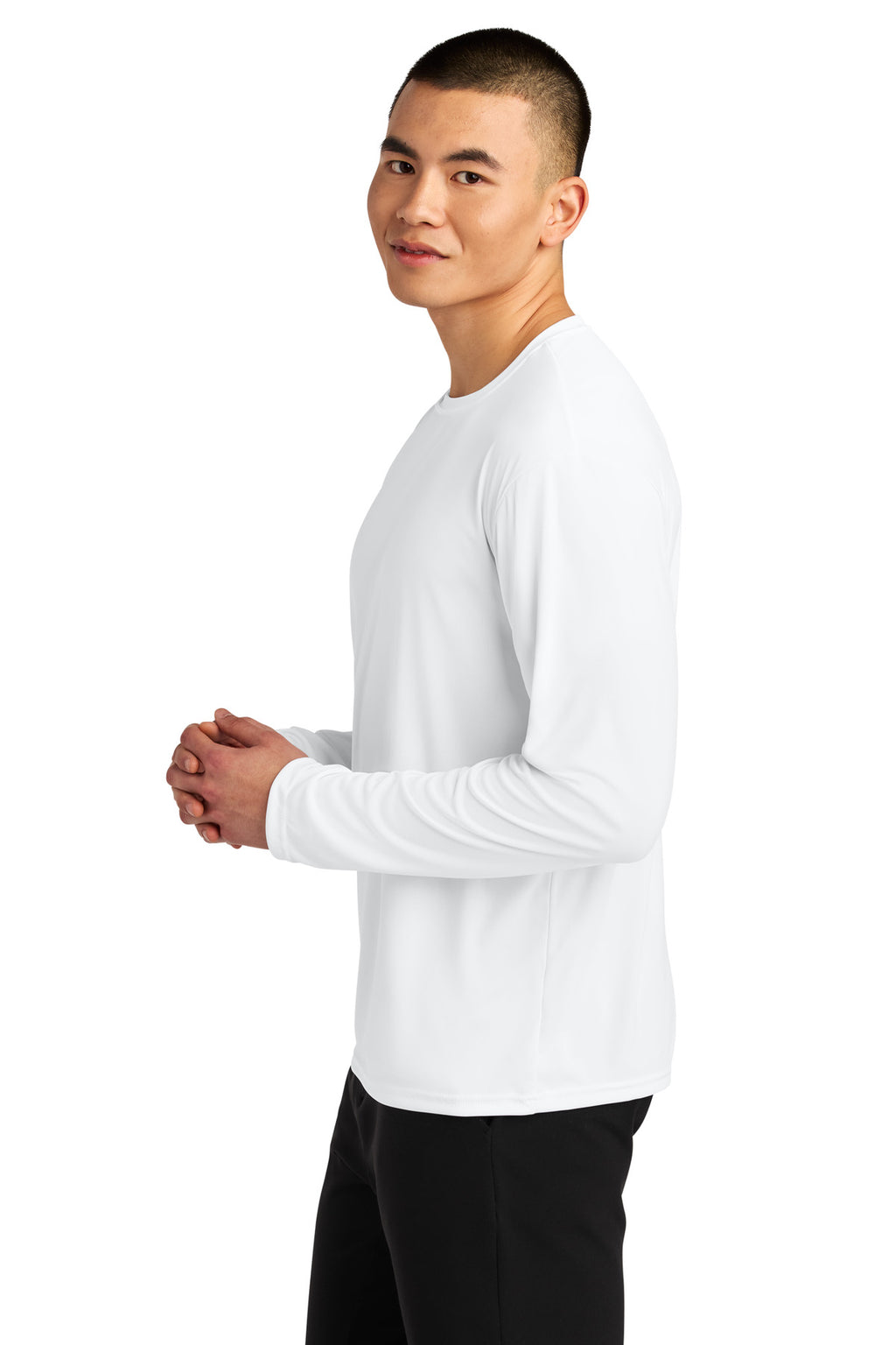 A4 AirFlex Long Sleeve Tee A4N3532 - White - side