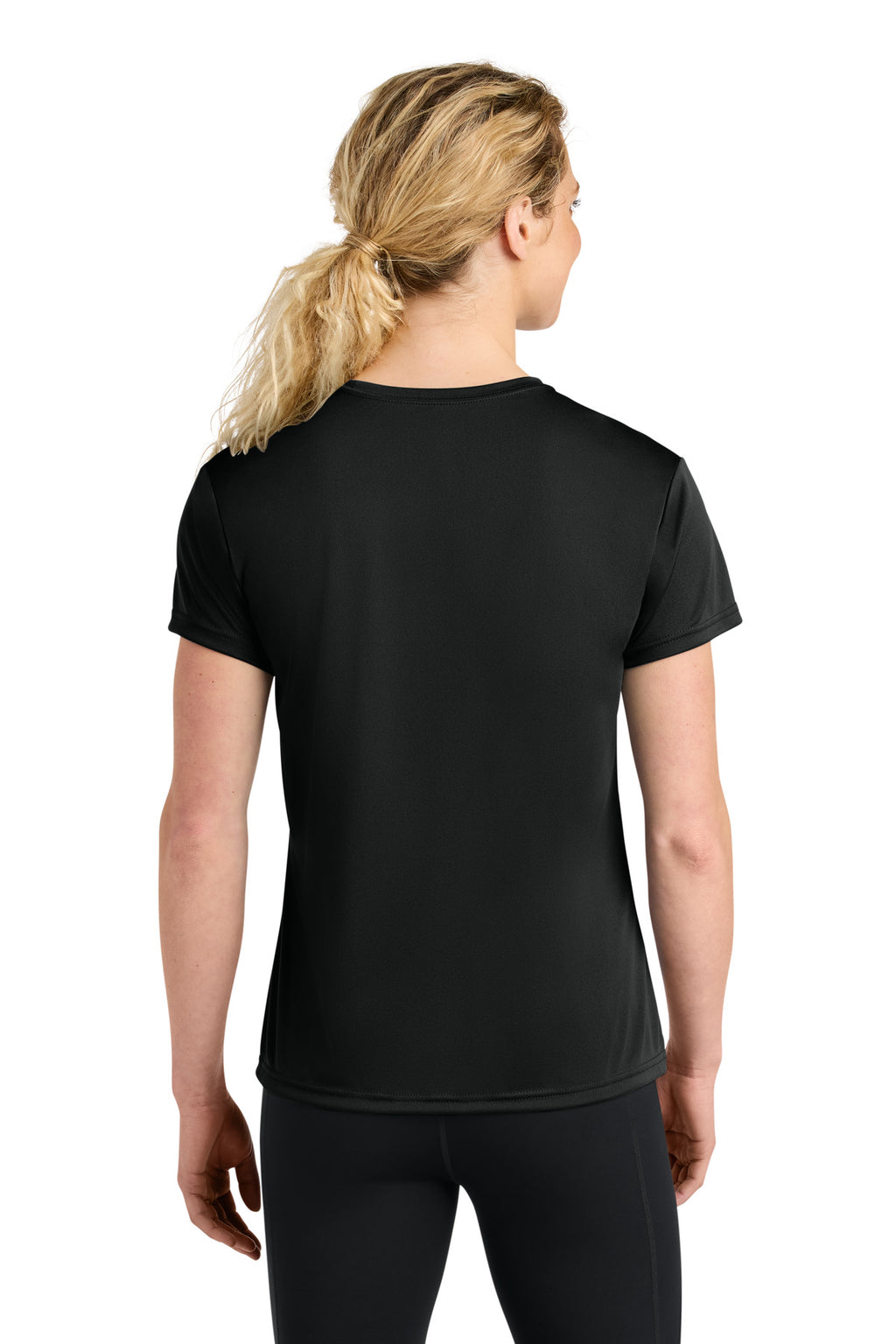 A4 Women's Cooling Performance Short Sleeve Tee A4NW3201 - Black - back