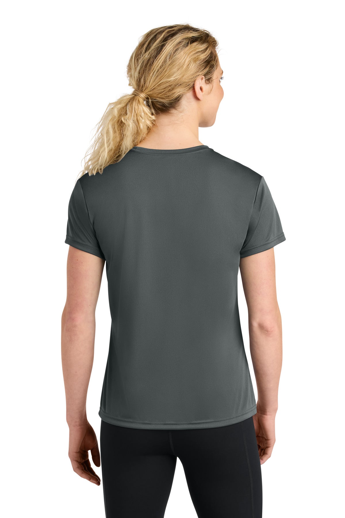 A4 Women's Cooling Performance Short Sleeve Tee A4NW3201 - Graphite - back