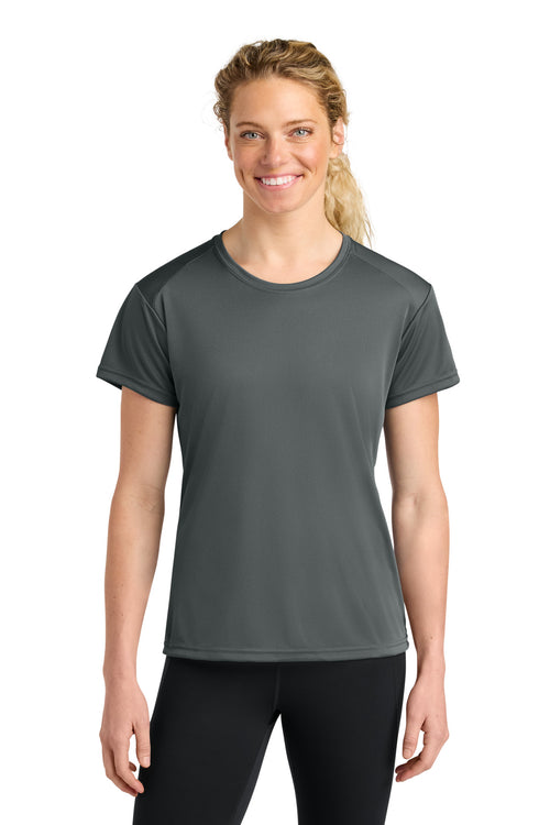 A4 Women's Cooling Performance Short Sleeve Tee A4NW3201 - Graphite - front