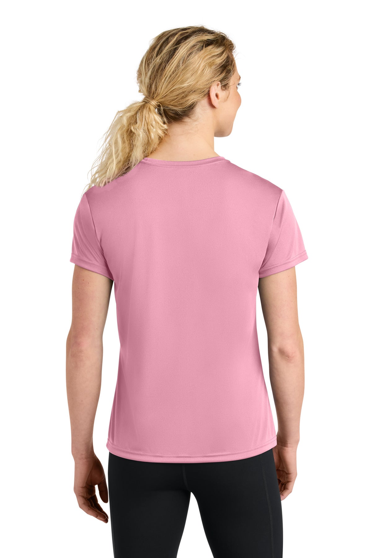A4 Women's Cooling Performance Short Sleeve Tee A4NW3201 - Pink - back