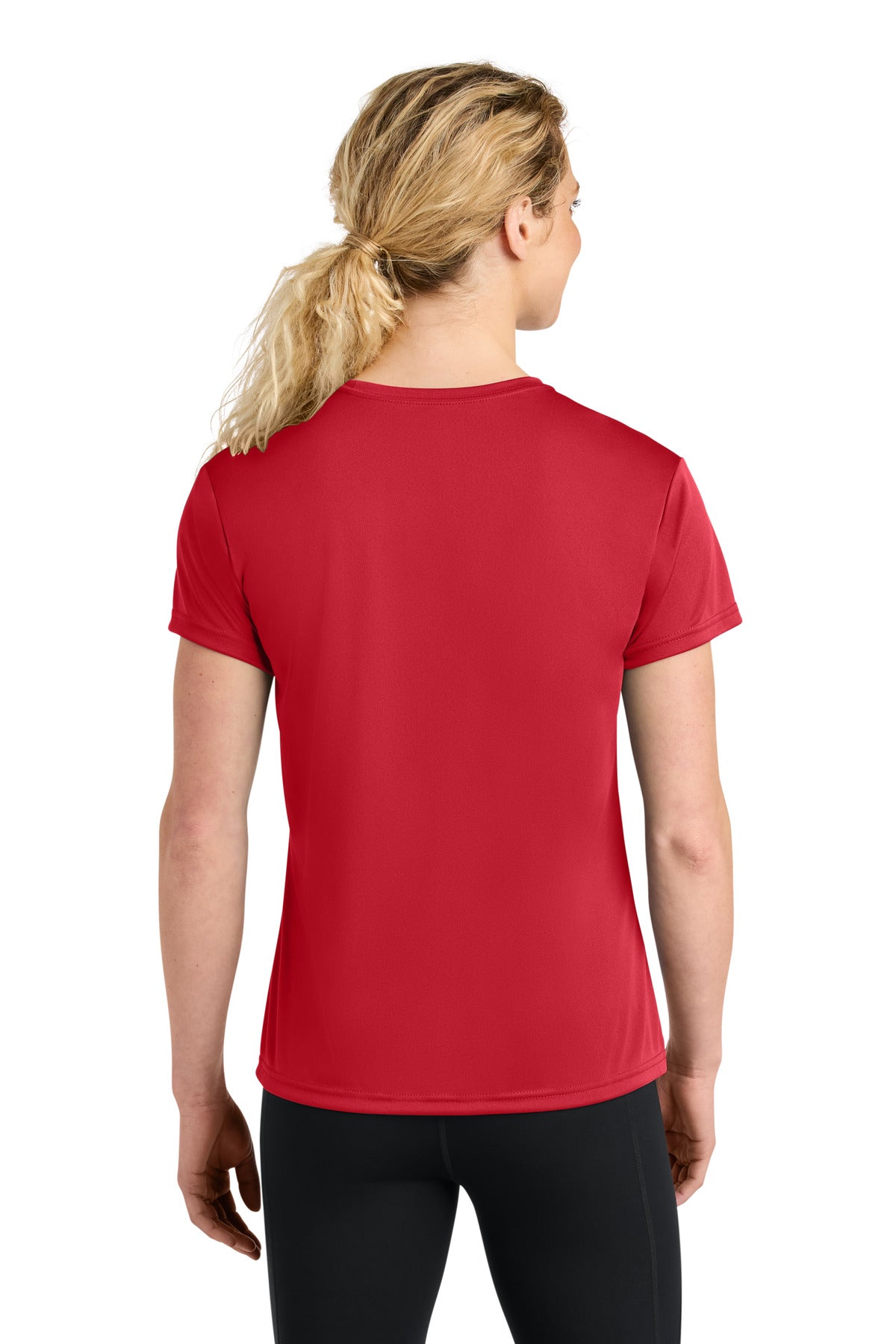A4 Women's Cooling Performance Short Sleeve Tee A4NW3201 - Scarlet - back
