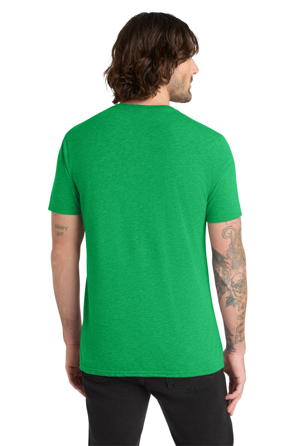 Allmade Unisex Tri-Blend Tee AL2004 - Enviro Green - back