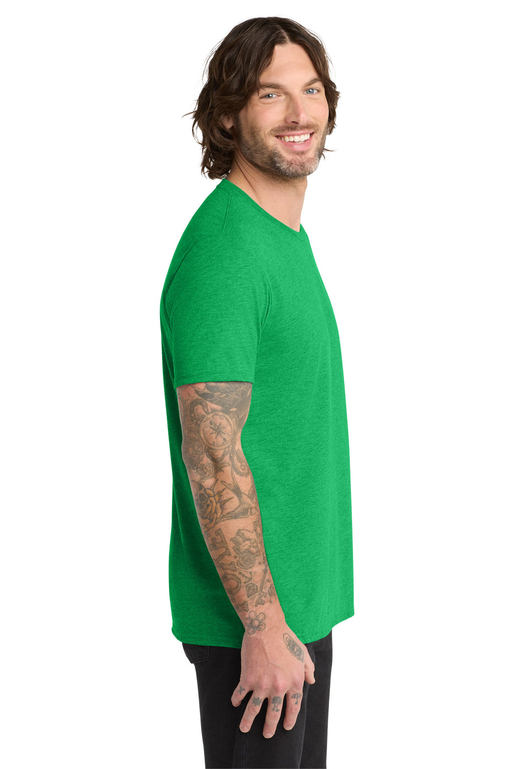 Allmade Unisex Tri-Blend Tee AL2004 - Enviro Green - side