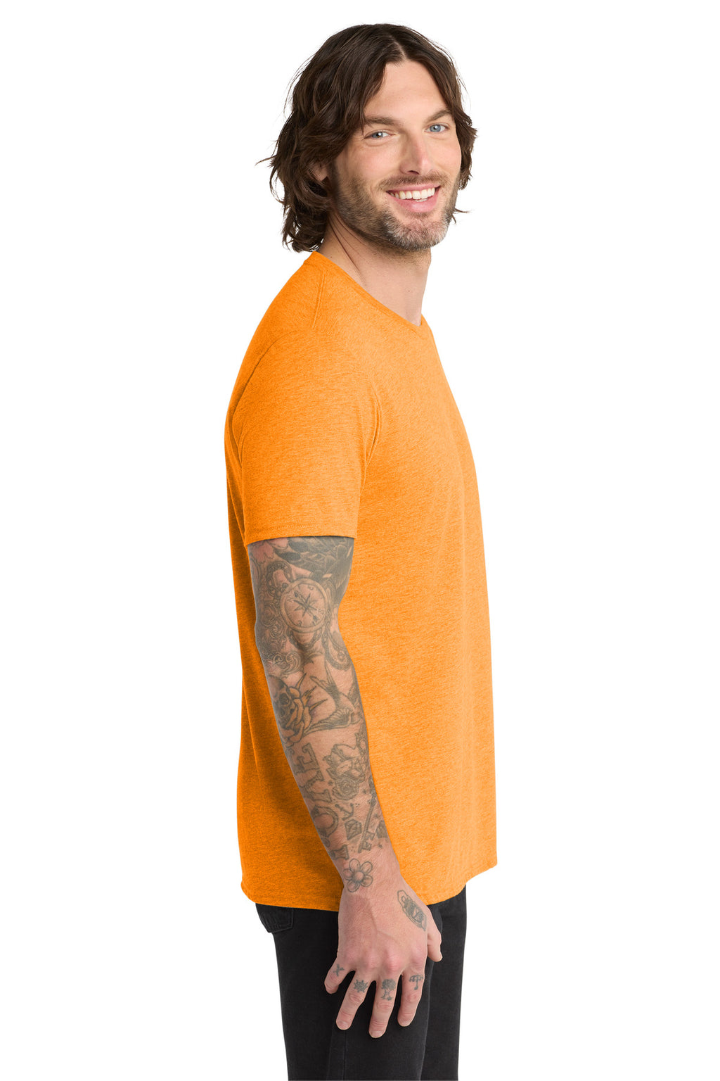 Allmade Unisex Tri-Blend Tee AL2004 - Orange You Fancy - side