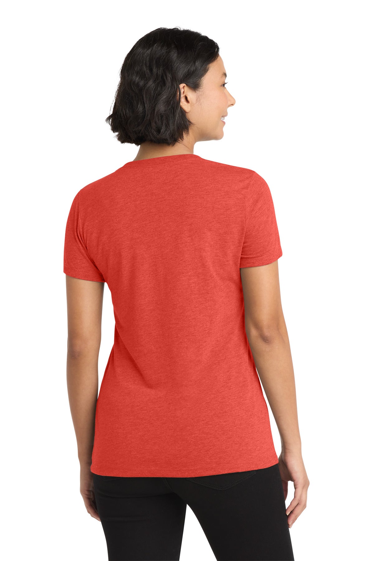 Allmade Women's Tri-Blend V-Neck Tee AL2018 - Desert Sun - back
