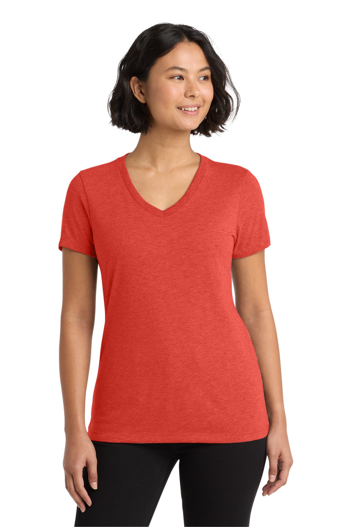 Allmade Women's Tri-Blend V-Neck Tee AL2018 - Desert Sun - front