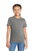 Allmade Youth Tri-Blend Tee AL207 - Aluminum Grey - front