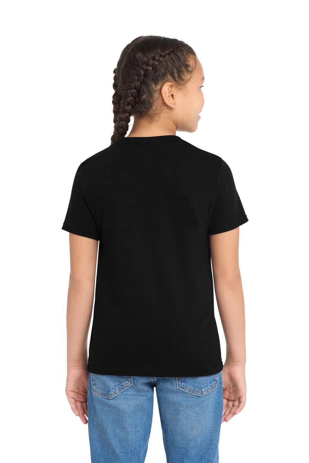 Allmade Youth Tri-Blend Tee AL207 - Deep Black - back