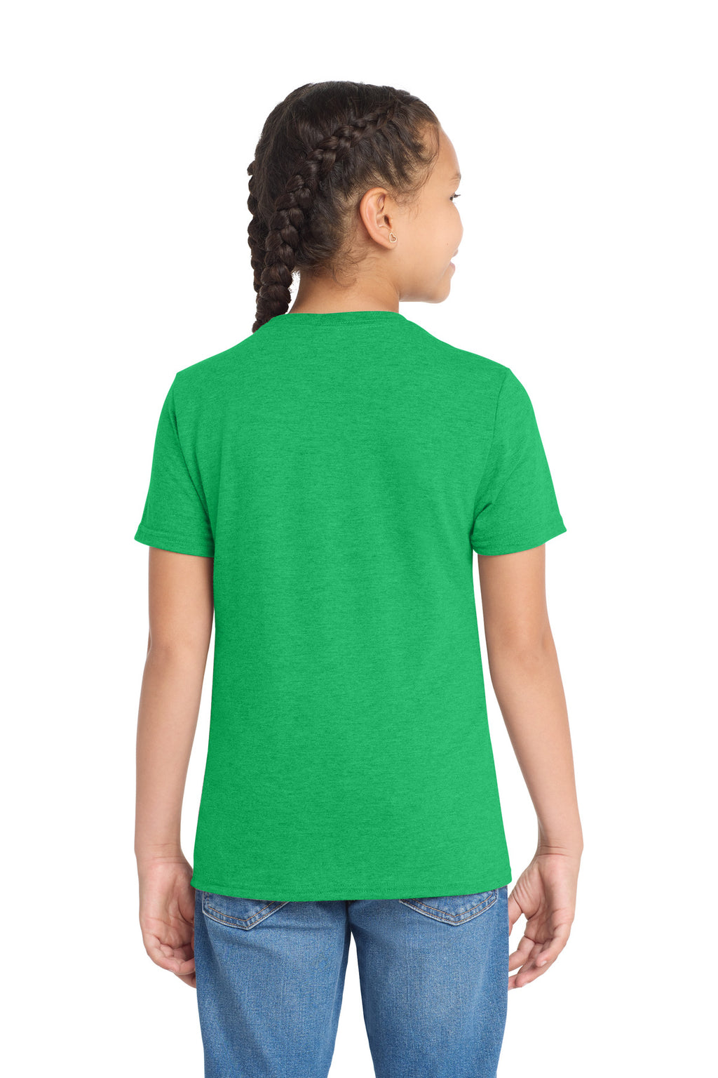 Allmade Youth Tri-Blend Tee AL207 - Enviro Green - back