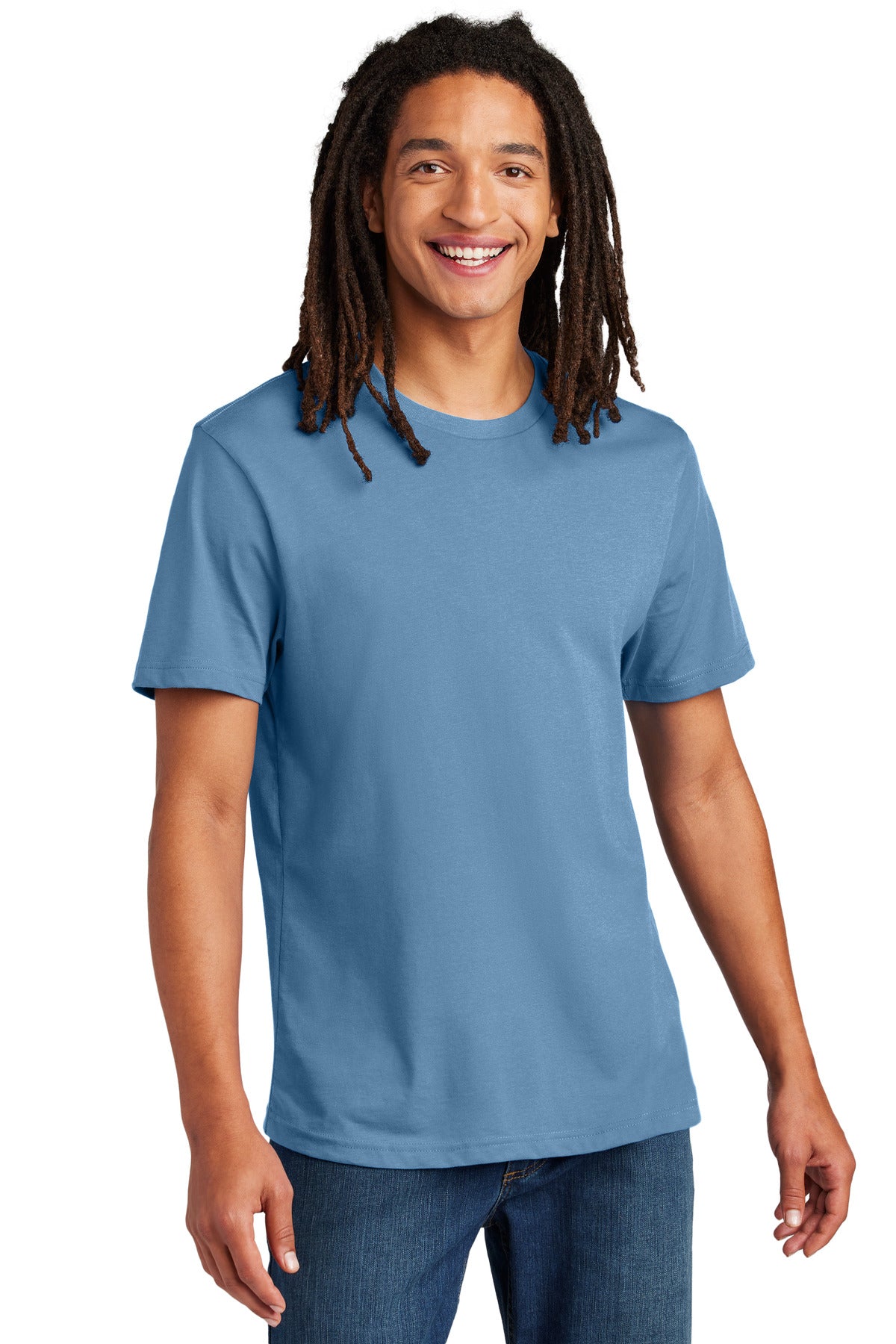 Allmade Unisex Heavyweight Recycled Cotton Tee AL3000 - Arctic Blue - front