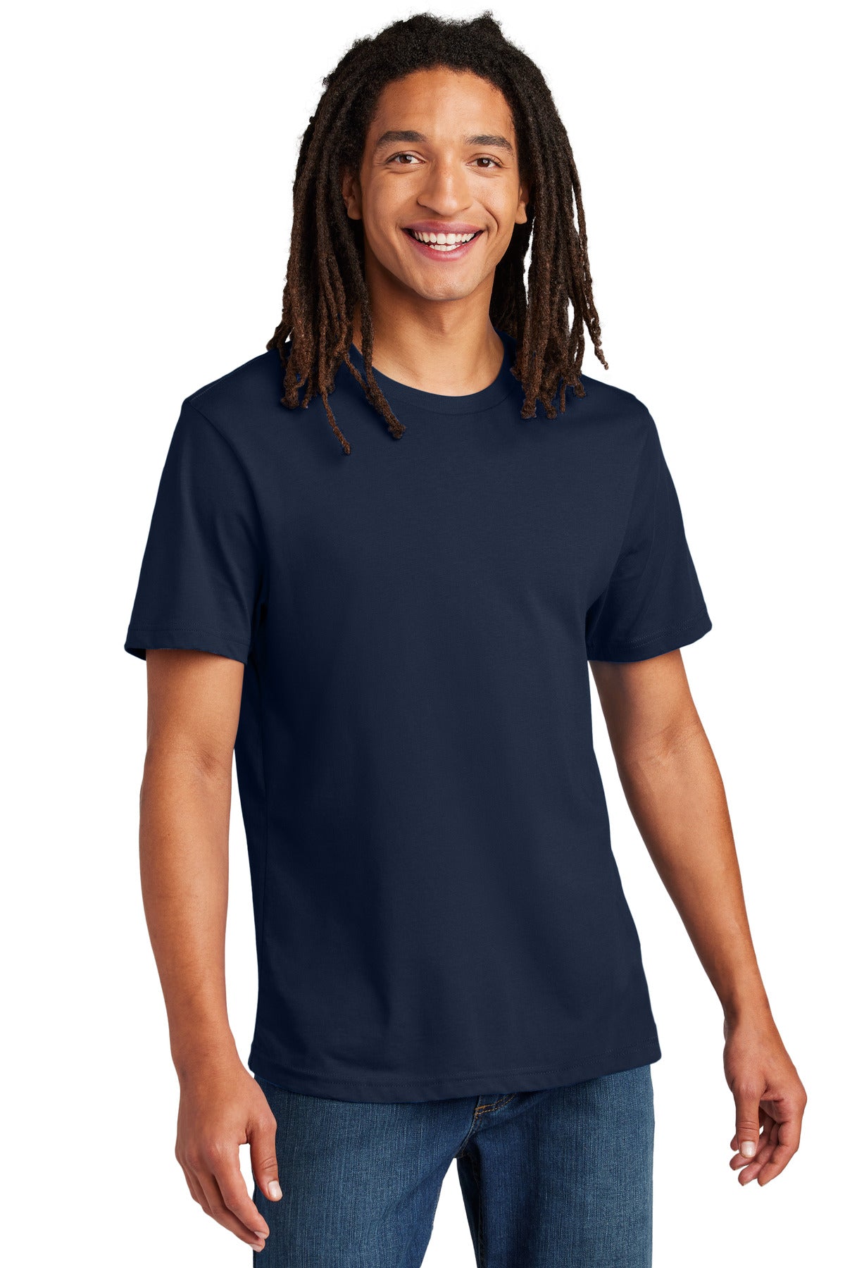 Allmade Unisex Heavyweight Recycled Cotton Tee AL3000 - Night Sky Navy - front