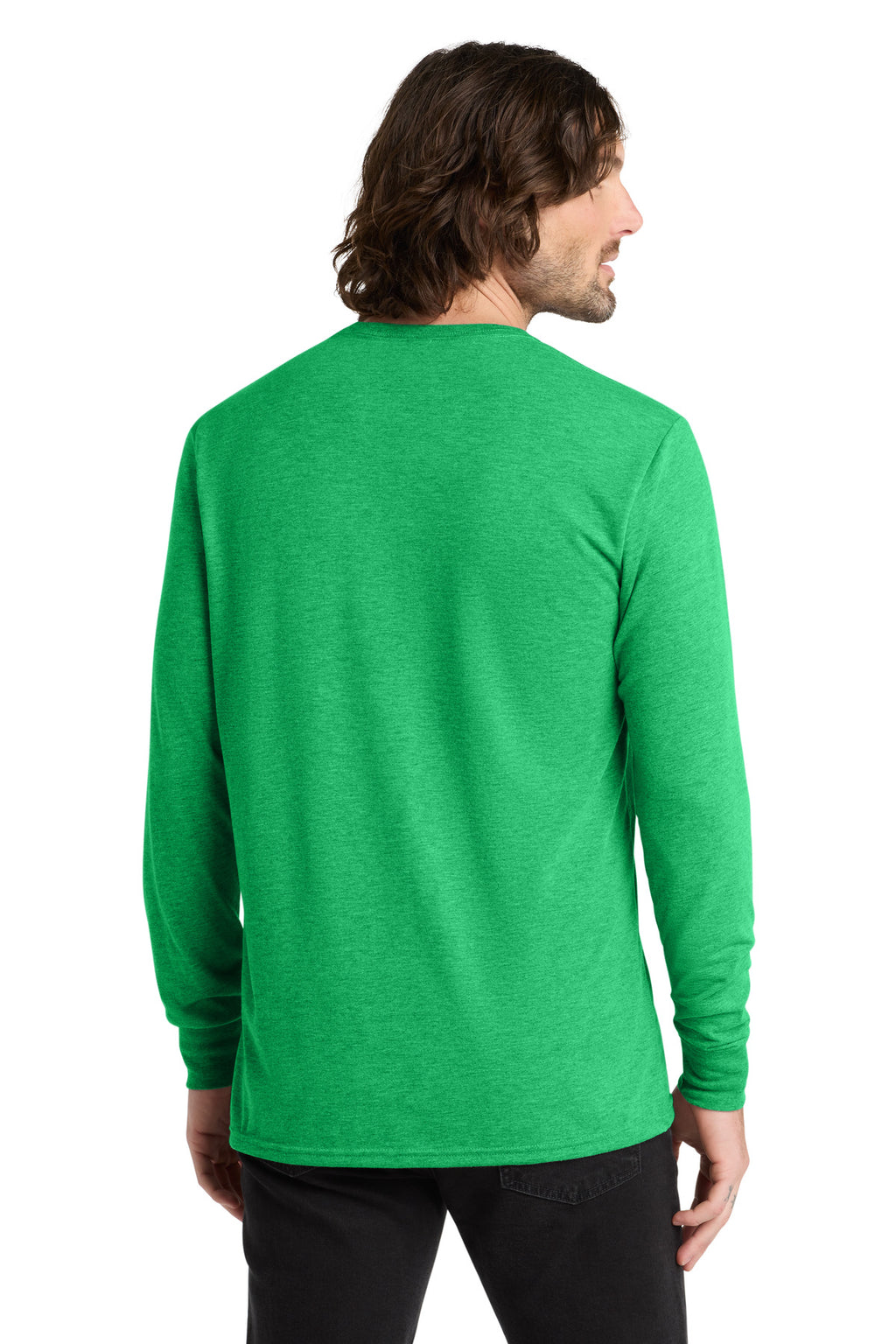 Allmade Unisex Tri-Blend Long Sleeve Tee AL6004 - Enviro Green - back