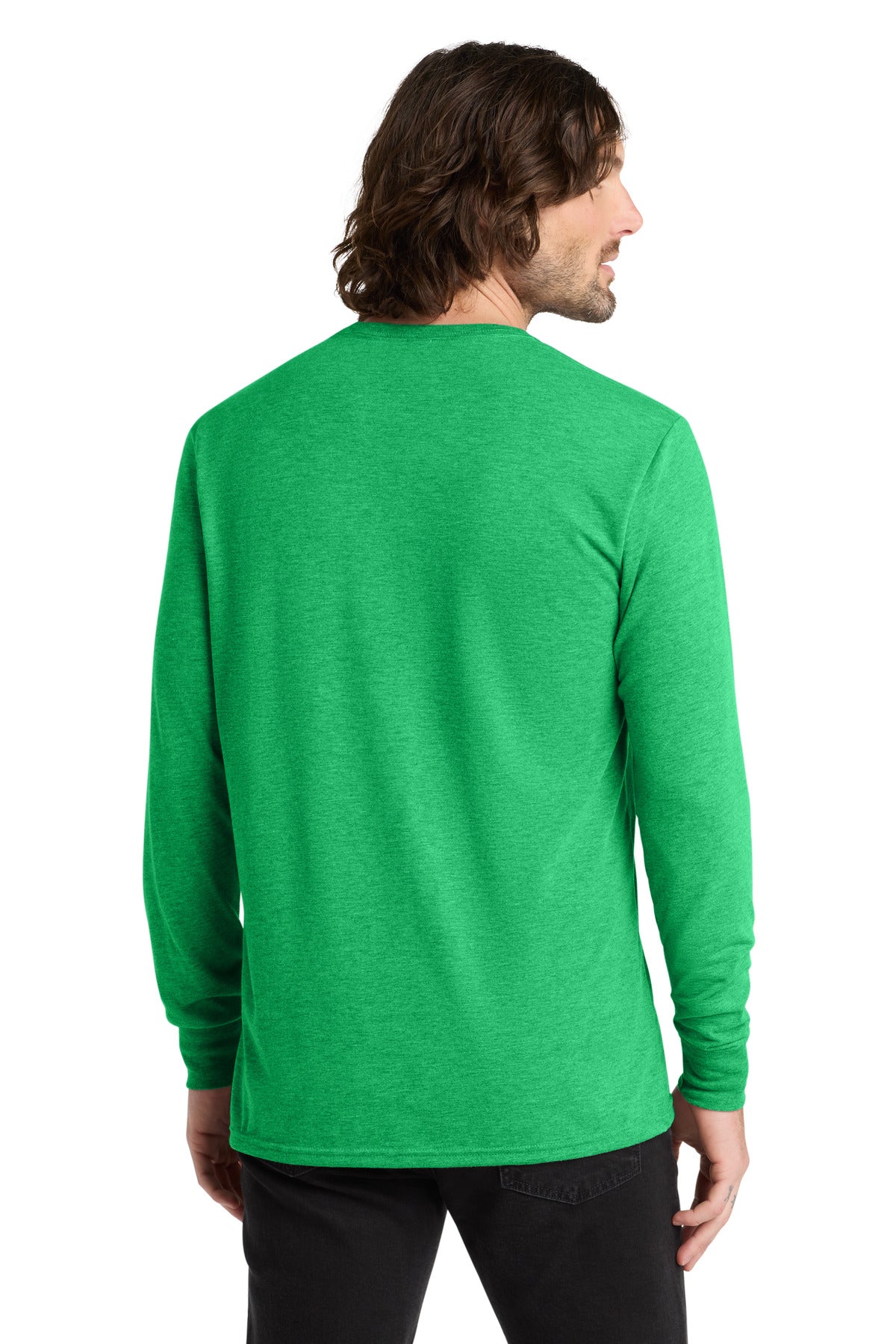 Allmade Unisex Tri-Blend Long Sleeve Tee AL6004 - Enviro Green - back