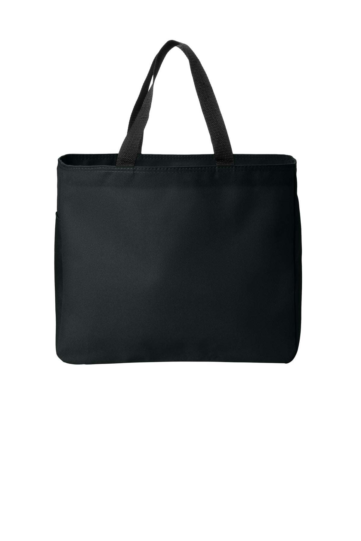 Port Authority - Essential Tote. B0750 - Black - front