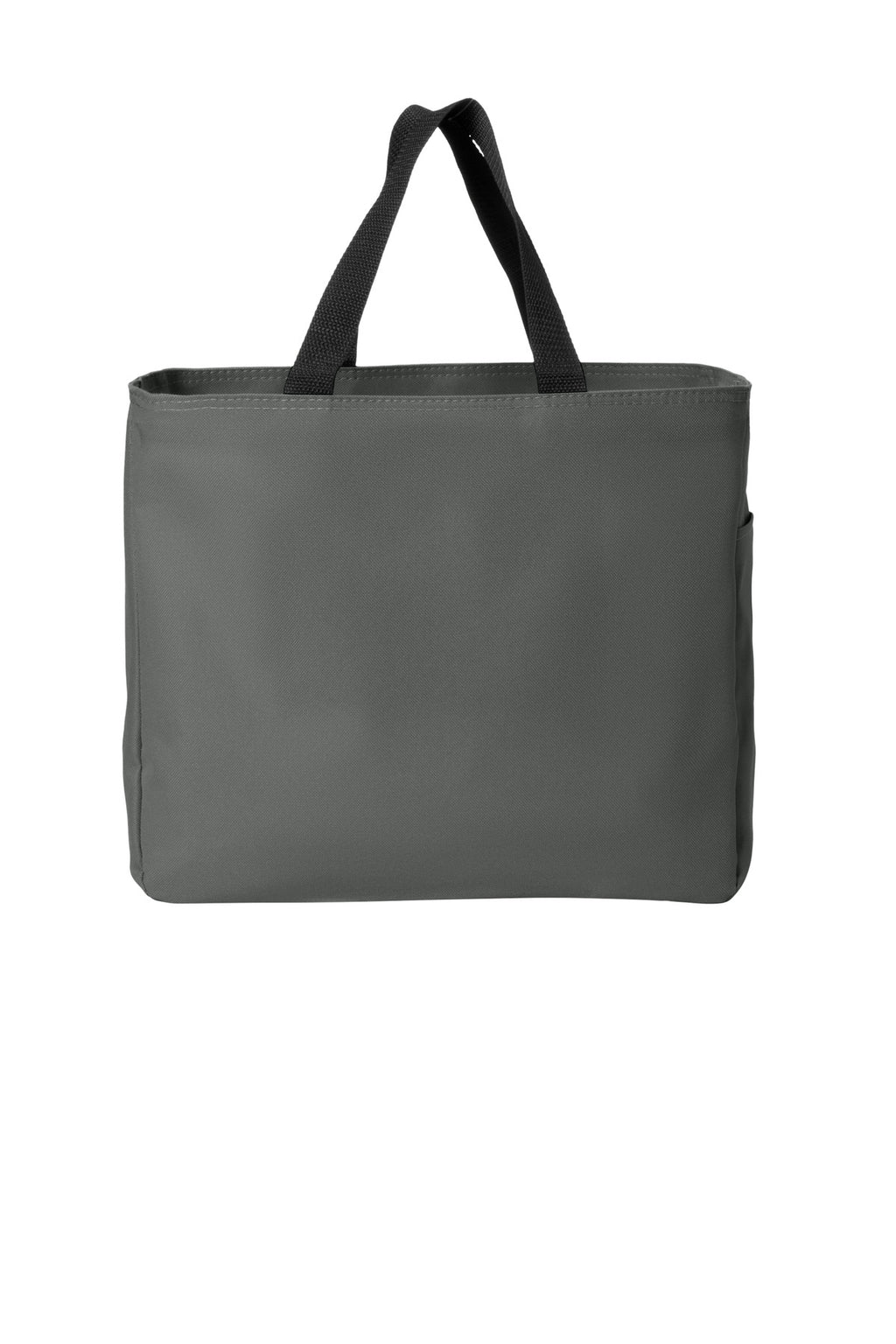 Port Authority - Essential Tote. B0750 - Charcoal - back