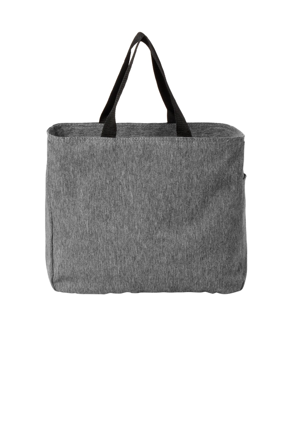 Port Authority - Essential Tote. B0750 - Heather Grey - back